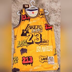 Brand New Mitchell Ness NBA Jerseys Lot Of 3- O'Neal,Lebron James, Rodman